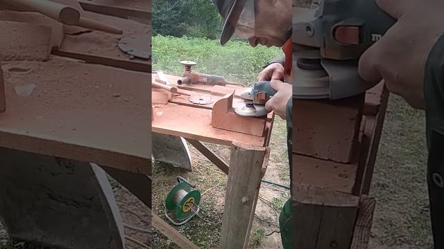 Радиусный кирпич болгаркой ч.2 смотреть онлайн