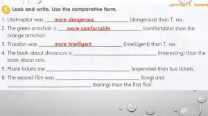 Year 4 Get Smart Plus 4 Module 8 Amazing Animals (Workbook page 69)