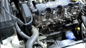 Замена прокладки выпускного коллектора на Chevrolet Lanos Шевроле Ланос 2006 года