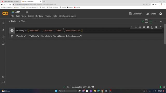 Python programming Episode 4 - [ Lists ] смотреть онлайн