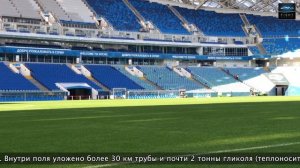 Стадион ФИШТ - Футбольное поле - как устроен стадион в Сочи - ВО Тайм - fisht.info