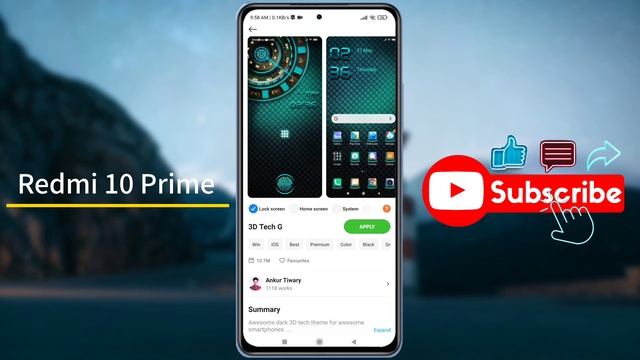 How to Set Redmi 10 Prime Under Display Fingerprint | Redmi 10 Prime Display Fingerprint Settings смотреть онлайн