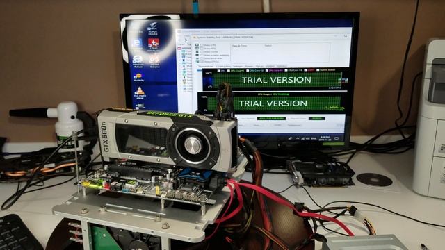 Testing GPUs GTX 770, 960 & 980Ti Stress Test with AIDA64 Extreme and Partial Teardown смотреть онлайн