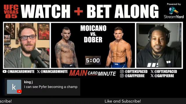 UFC Vegas 85: Dolidze vs. Imavov LIVE Stream | Watch & Bet Along | Fight Companion w/ Special Guest