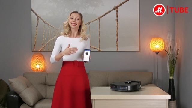 Обзор робота-пылесоса Ecovacs DEEBOT OZMO T8 Aivi от эксперта «М.Видео» смотреть онлайн
