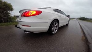 VW Passat CC 3.6 VR6 exhaust modification