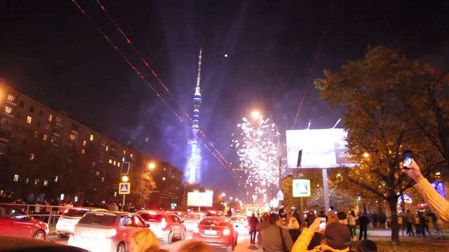 Большой Салют на открытий Фестиваля Круг Света в Останкино. 10 Октября 2014 смотреть онлайн