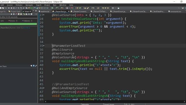 Chapter 11: Passing Parameter (String, int, Null, Empty)