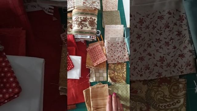 Подбор ткани для лоскутного одеяла. смотреть онлайн