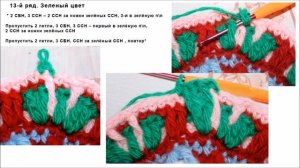 Коврик "Ромашковый". Часть 1