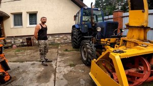 Хорошая единица для вашего парка ? МТЗ 80 со шнекоротором!