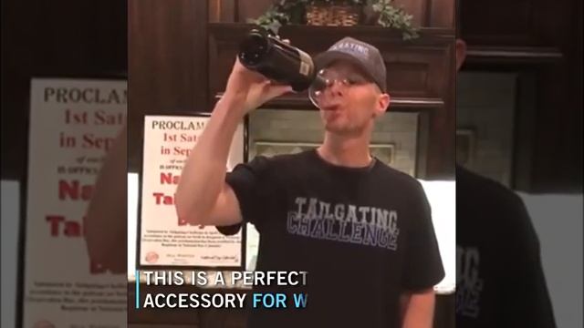 Бокал-пробка для вина. смотреть онлайн