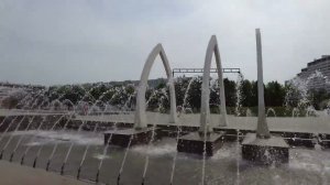 Набережные Челны, Площадь Азатлык (перед Мэрией), Бульвар Энтузиастов. Пешие прогулки с камерой