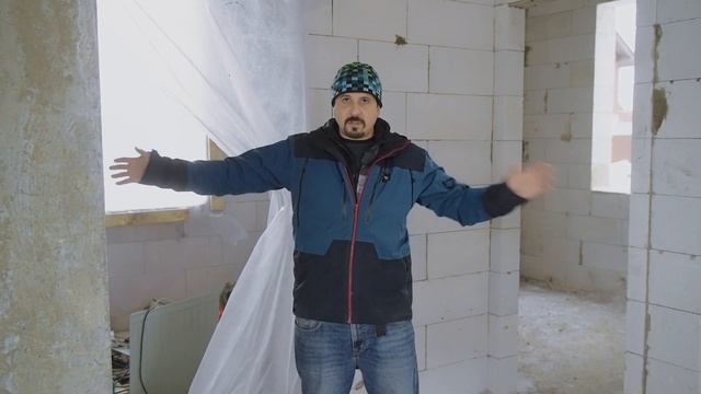 Минусы зимней стройки. Зимнее строительство дома из газобетона. Планировка дома “Курорт 3”