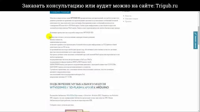 Комплексный аудит сайта. Магазин микропроцессорных плат. Проверка сайта на ошибки с рекомендациями.