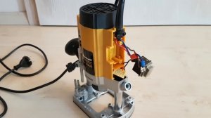 Router mod push button to toggle switch (Einhell BOF 850E)