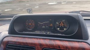 Настройка компаса и кренометра Toyota Land Cruiser Prado 95