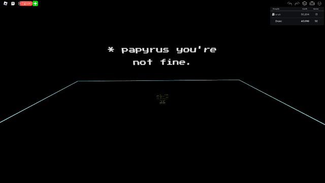 Papyrus Encounter In Obby Creator (read description) смотреть онлайн