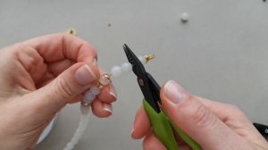 Мастер-класс. Бусы с агатом и кварцем. Своими руками. Handmade. Beads.