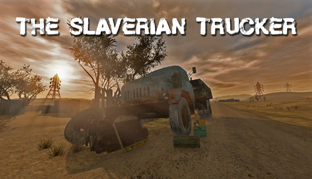 Знакомимся с игрой и управлением, подарок бати / Прохождение №1 / The Slaverian Trucker в 2023 году
