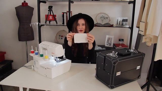 Как заправить оверлок? Часть 2