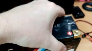 Литиевый аккумулятор для мотоцикла. Первое знакомство.