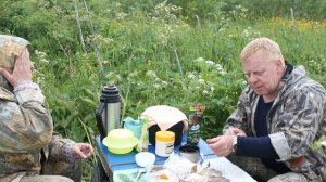 Рыбалка с ночёвкой, на южных берегах Белого моря.