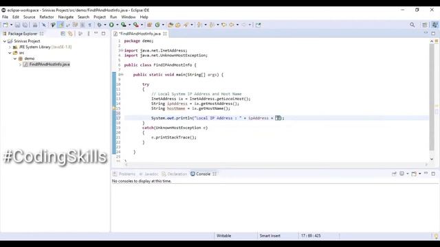 How to get IP Address in Java | Coding Skills