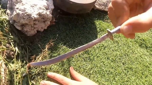 КАК СДЕЛАТЬ КАТАНУ | ОРУЖИЕ | СВОИМИ РУКАМИ |В ДОМАШНИХ УСЛОВИЯХ | ИЗ ГВОЗДЯ | МИНИ КАТАНУ | смотреть онлайн