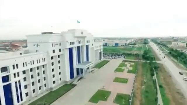 Кызылорда с высоты птичьего полёта