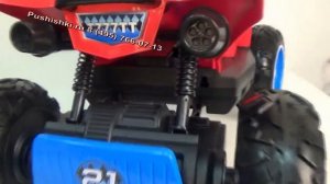 Купить детский квадроцикл полный привод RiverToys  T777TT красный на pushishki.ru