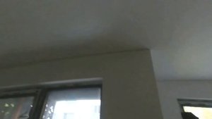 Натяжной потолок с декоративными балками!