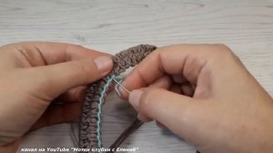 ШАПКА для ЛЮБИМОГО МУЖА/ШАПКА МУЖСКАЯ СПИЦАМИ с АККУРАТНОЙ макушкой и КРАСИВЫМ наборным краем