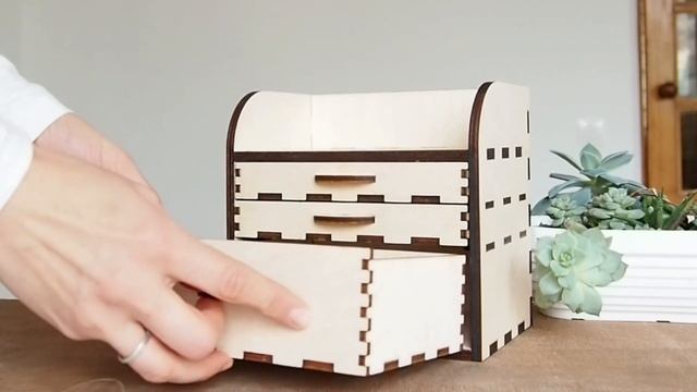 Мини комод для хранения украшений смотреть онлайн