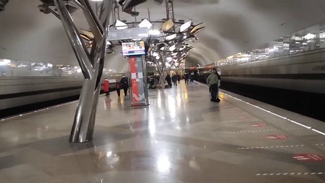 станция метро Тропарёво #метро #московскийметрополитен #москва