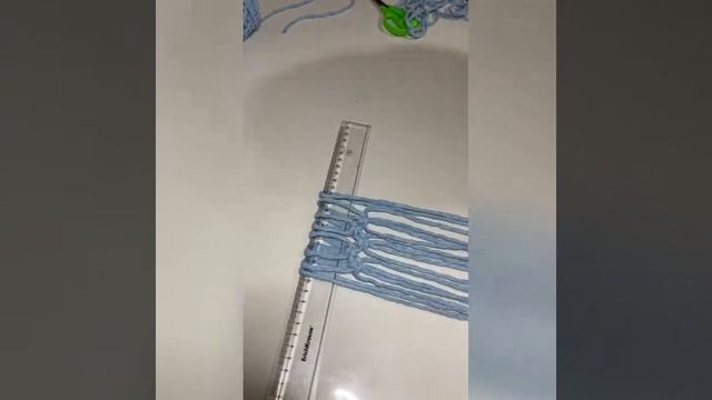 МК. Макраме салфетка