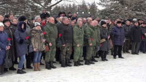 Митинг посвященный 28 й годовщине вывода советских войск из Афганистан