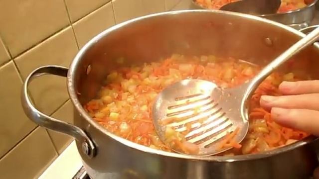 Рассольник с перловкой и огурцами. Заготовки на зиму.