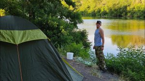 Рыбалка вдвоем на тёплом