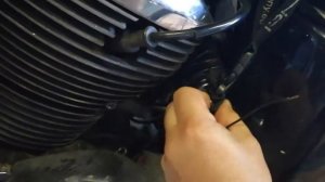 Проверка вентилятора мотоцикла Honda Shadow