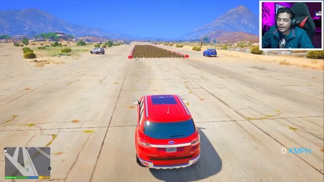 GTA 5 : Toyota Cars Vs Mahindra Cars Vs Ford Cars Vs Tata Cars - Extreme Off-Road Challenge смотреть онлайн