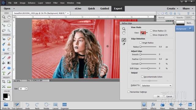 How You Can Use Photoshop Elements to Blur a Background for a Fast Shallow Depth of Field Effect смотреть онлайн