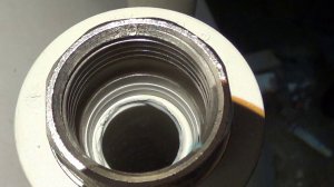 Замена на Полипропилен Участков Трубы  с Нарезкой Резьбы