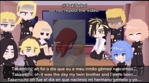 ☆ﾟ⁠.⁠*⁠･⁠｡ﾟ•Tokyo Revengers react to Takemichi's Family•☆ﾟ⁠.⁠*⁠･⁠｡ﾟSPOILER 01/02