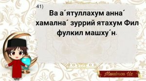 Yasin surasini oson yodlash Сура ясин