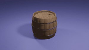моделирование бочки в blender