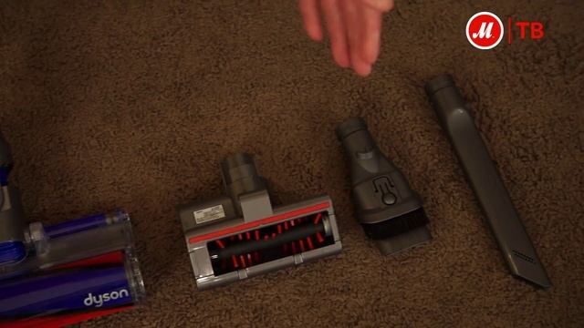 Видеообзор пылесоса Dyson V6 Total Clean с экспертом «М.Видео» смотреть онлайн