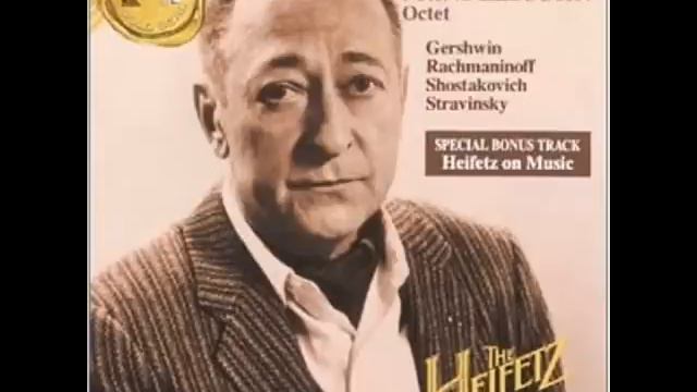 Heifetz, Primrose, Piatigorsky... play Mendelssohn Octet - mvt 1 (part 2) смотреть онлайн