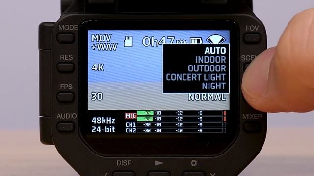 Zoom Q8n-4K: Using the Scene Settings смотреть онлайн