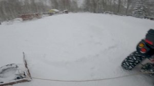 KAYO BIG BULL  В глубоком снегу / Обзор квадроцикла